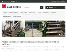 Tablet Screenshot of kits-terrasses-bois.com